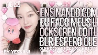 — ensinando como eu faço meus lockscreen do tumblr | hi catsoul. ♡ screenshot 4