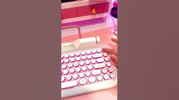 Knewkey Typewriter inspired retro mechanical keyboard