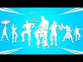 Top 50 Legendary Fortnite Dances With Best Music! (GALAXIAN, Rasenshuriken, Distraction Dance)