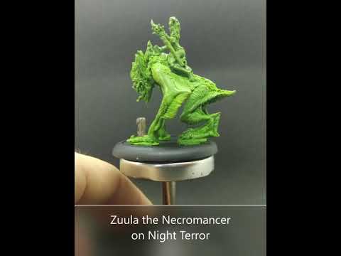 Monster RIder Challenge Zuula the Necromancer on Night Terror