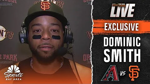 Dominic Smith noticing Giants shift around him as team's season fortunes turn | NBC Sports Bay Area