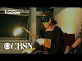 This artist builds thrones in the subway and plays with fire