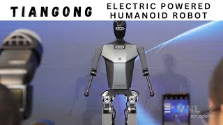 AMAZING New Electric Powered Humanoid Robot - Tiangong | Walking, Running, Navigating Terrains