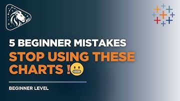 Stop Using These Charts in Tableau! 😬 | 5 Beginner Mistakes in Data Visualization