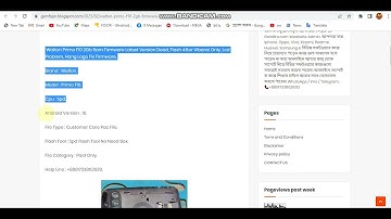 Walton Primo F10 2GB Ram Flash File Tested By Gsm Lab
