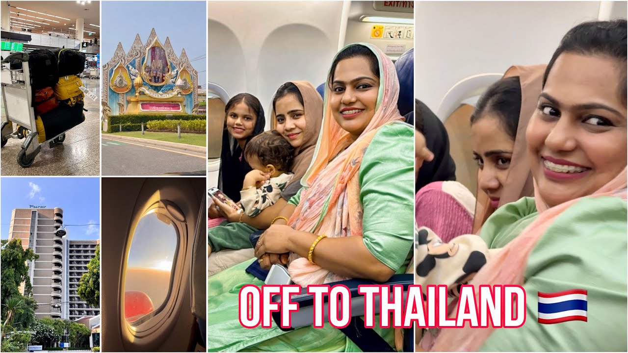 International Trip To Thailand ✈️ | Mashura | Basheer Bashi | Suhana