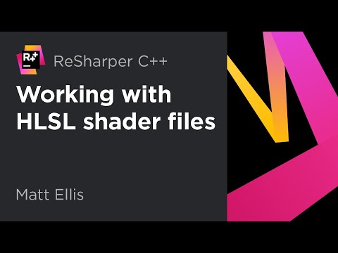 Working with HLSL shader files in ReSharper C++