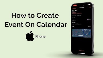 How to Create Event on iPhone Calendar?