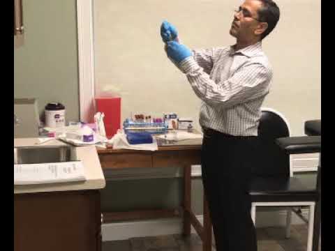 dr akhter administers sublocade injection youtube working in a medical office