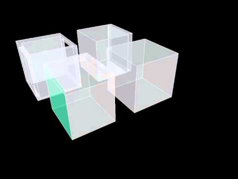Eisenman house x model Eisenman house x model