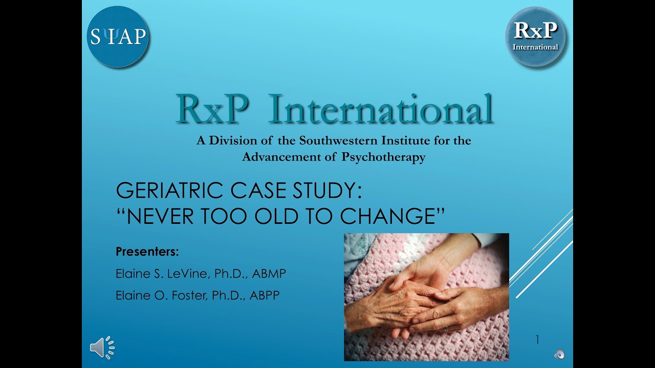 case study on geriatric patient
