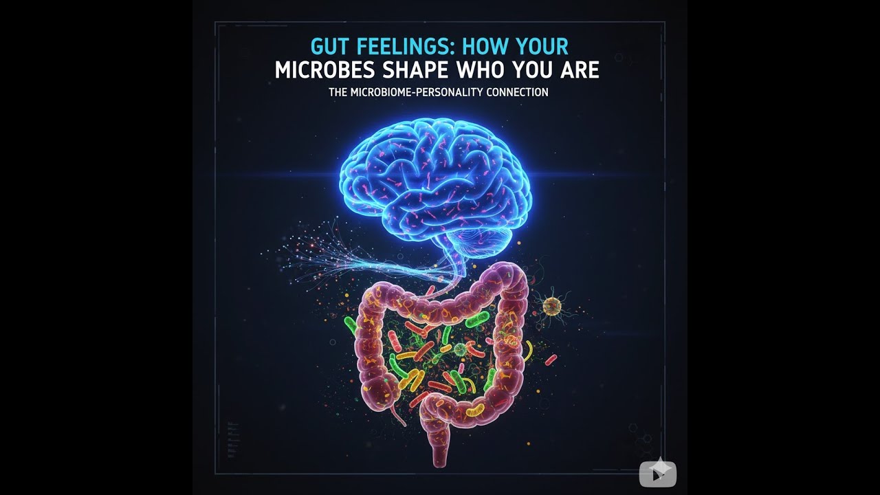 How does the microbiome in our body affect our personality?