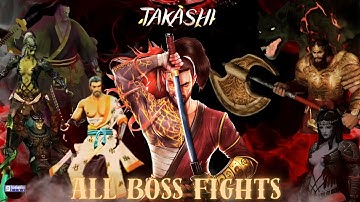 All Boss Fights in Takashi Ninja Warrior