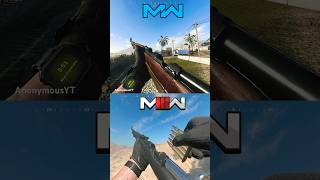 Kar98k Marksman Rifle In Call Of Duty Then Vs Now mw 2019 Vs Mw3 2023