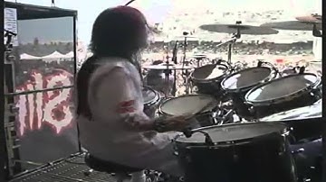 Joey Jordison intro eyeless-slipknot- HD