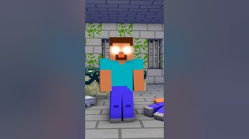 Minecraft But Herobrine Guards End Portal - Minecraft Animation