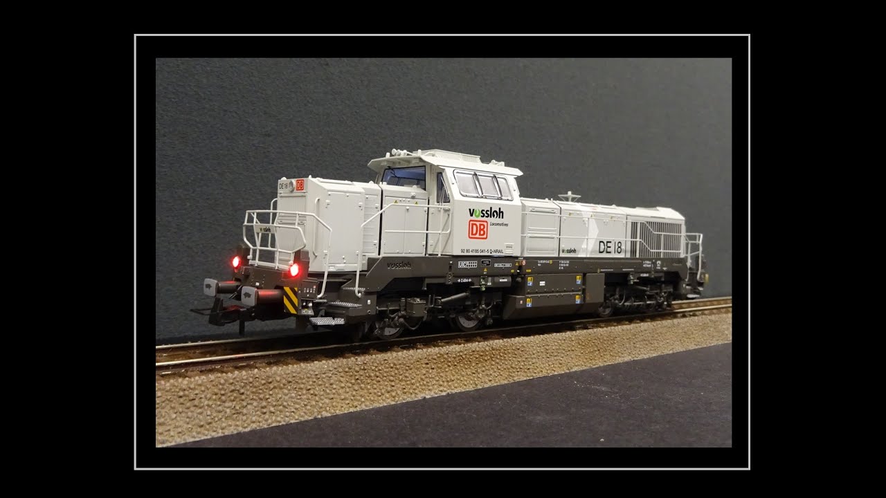 Rivarossi HO HR2920S Northrail DB DE18 DCC Sound - YouTube