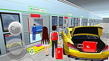 Today I Use New Subway For Travelling - 3D Driving Class Android Gameplay 2025 | Car driving Games