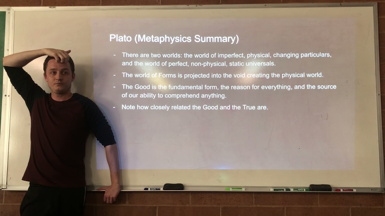 Lecture 12 (Philosophy) Plato's Metaphysics, Epistemology, and Ethics