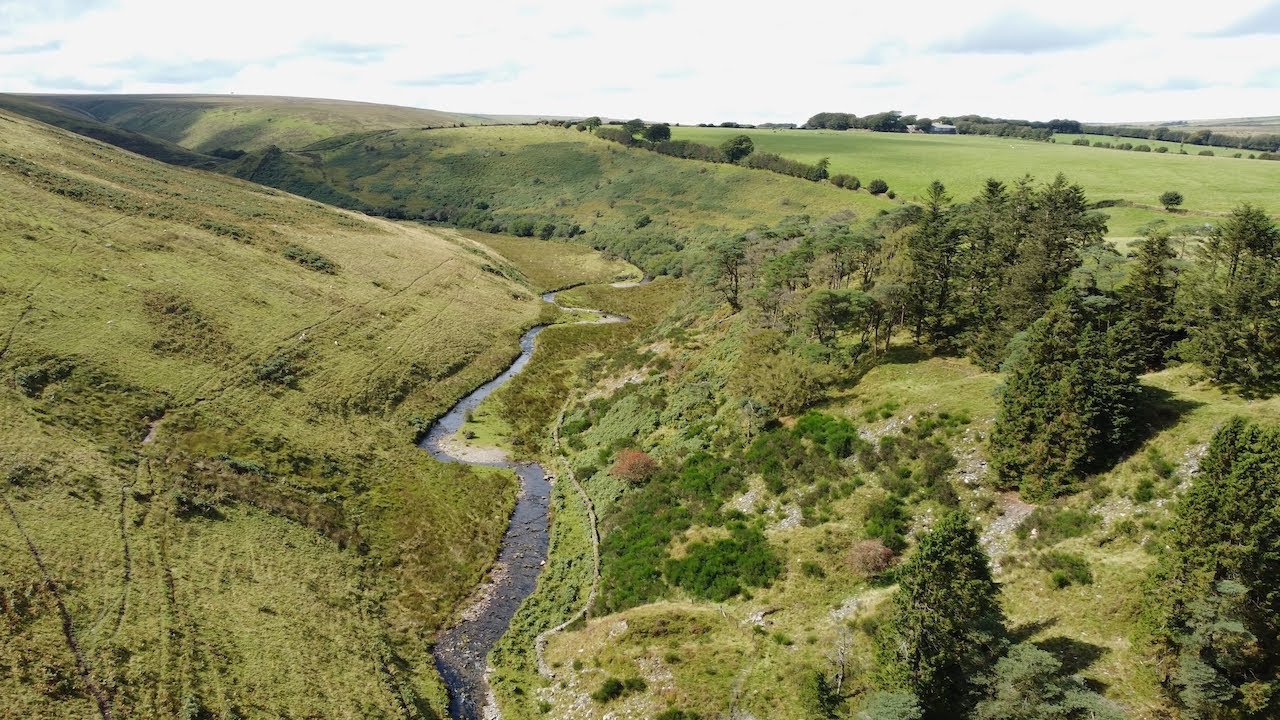 Remote Exmoor - along the River Barle west of Simonsbath