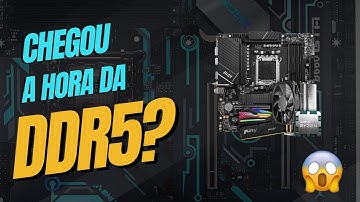 PREÇO CAIU? É A HORA de MONTAR um PC GAMER com MEMÓRIA RAM DDR5? DDR4 AINDA VALE A PENA?