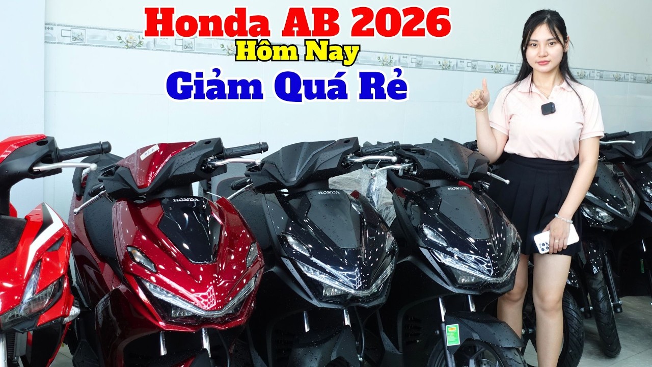 Air Blade 2026 - Giá Xe Honda AB 125 Bản 2026 Giảm Quá Rẻ
