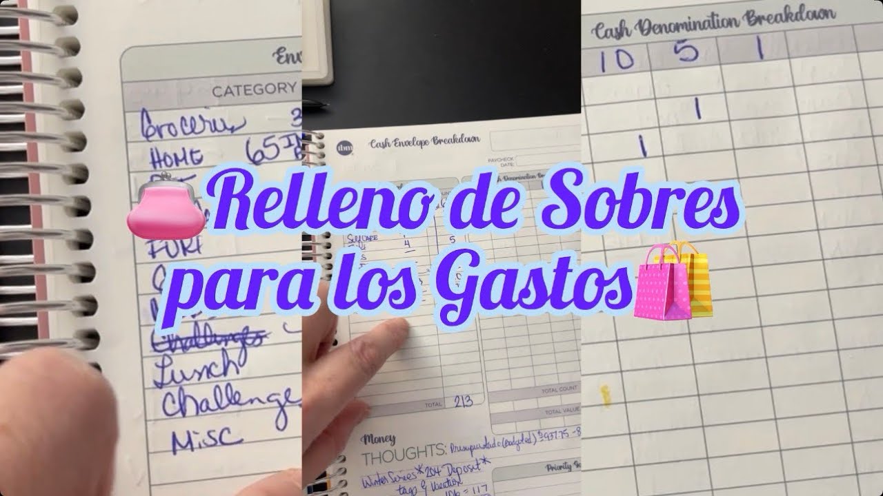 Relleno de sobres para Febrero