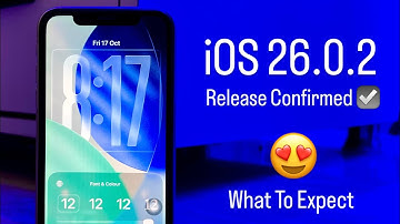 iOS 26.0.2 New Update Release Date Confirmed - What to Expect