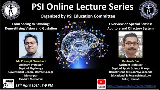 PSI Online Lecture Series-Physiology of Special Senses