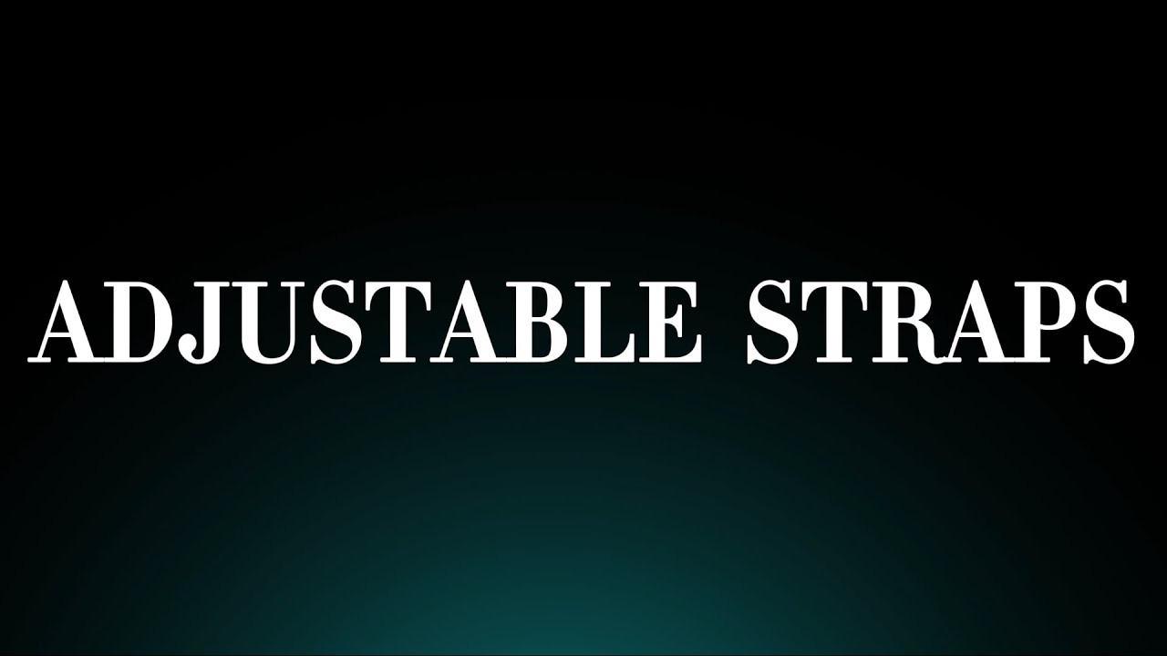 How to Pronounce 'Adjustable Straps'! Correctly (Fashion Apparel)