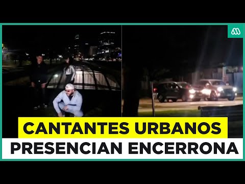 Cantantes urbanos presencian encerrona mientras grababan un video musical