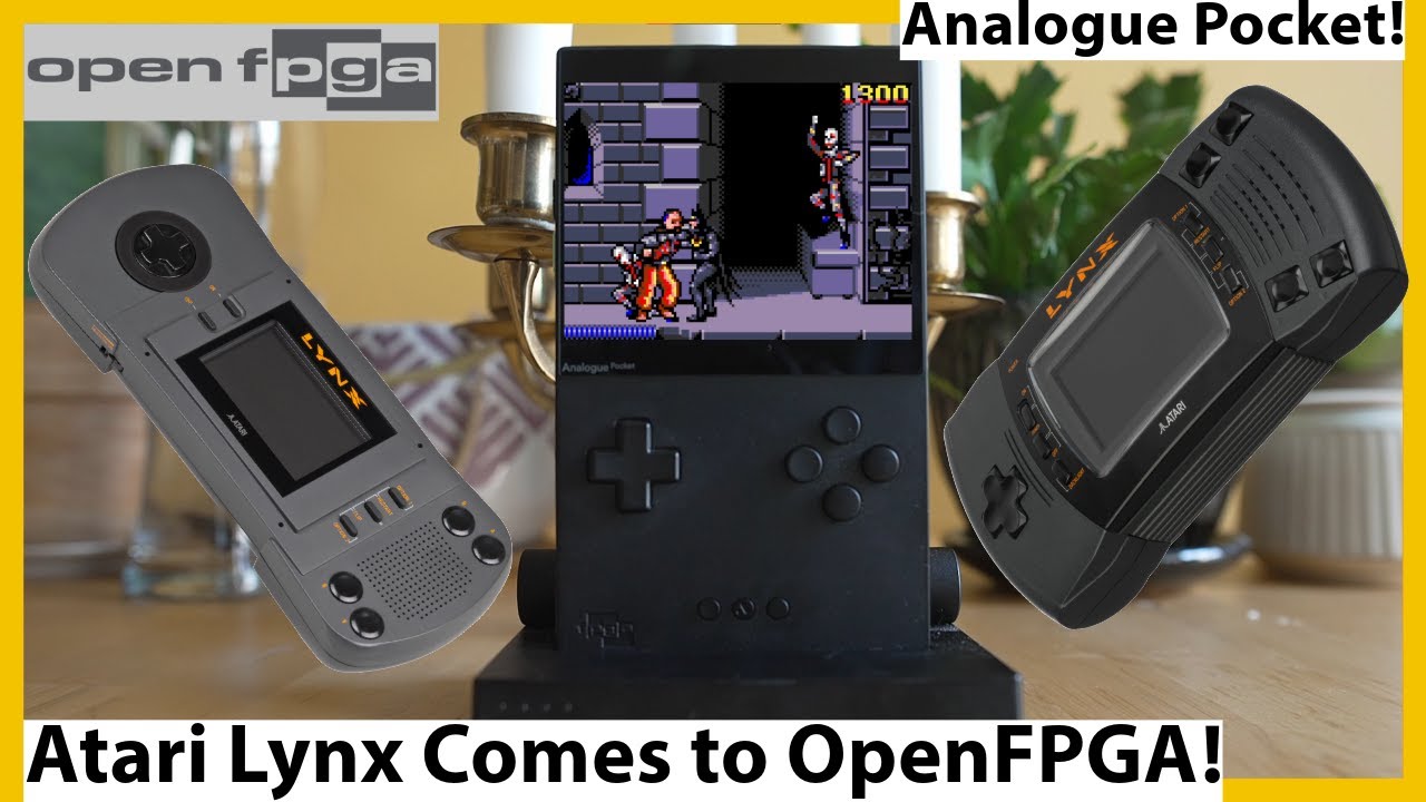Atari Lynx Comes to Analogue Pocket OpenFPGA - YouTube