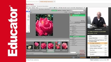 "Adobe Bridge Summary" | Adobe Photoshop CS6 with Educator.com