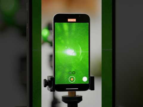 Лазер против камеры смартфона