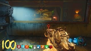Kino Der Toten Round 100 Speedrun - Black Ops 3 Zombie Chronicles Dlc 5 Gameplay