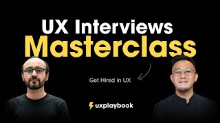 UX Interviews Masterclass Trailer