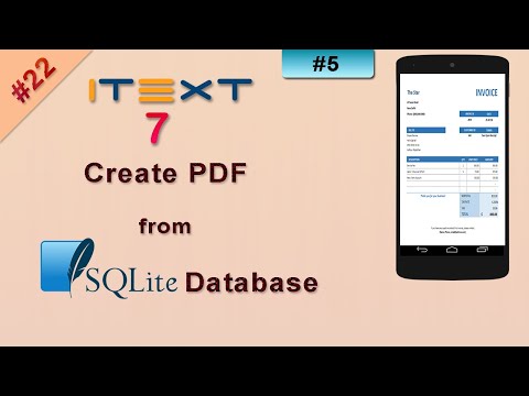 #5 Create PDF