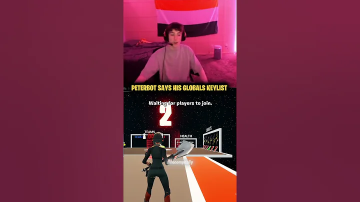 Peterbot says his Globals keylist #fortnite #peterbot #clix #pollo #fncs #fyp #viral