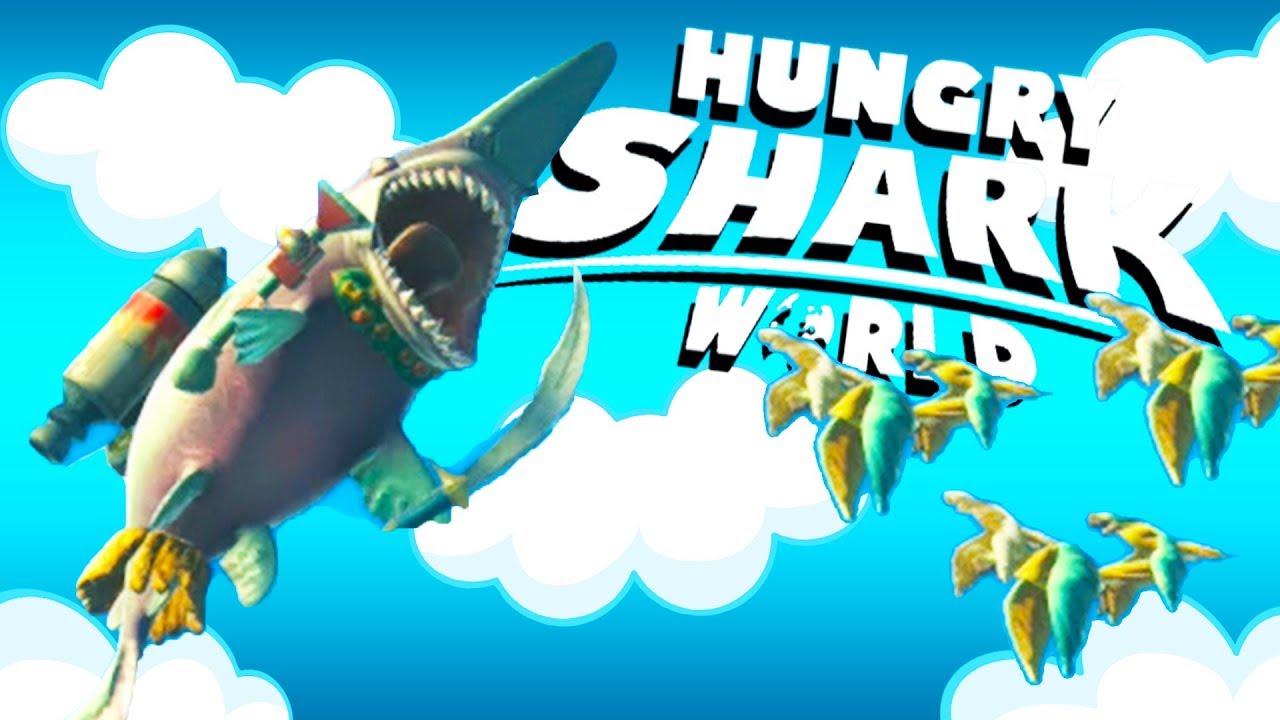 Amazing GOBLIN SHARK ATTACK! - Hungry Shark World PS4