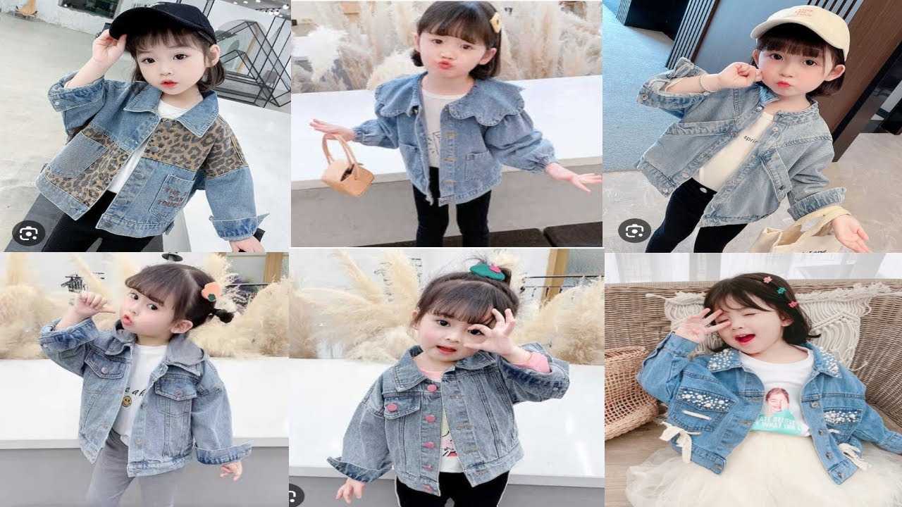 Winter Special Denim Jacket Designs Ideas For Kids Baby Girls 2023 |THE FASHION WORLD