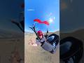 Flying in punchy thermals. I took a frontal, then I had quick recovery #paragliding