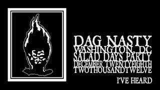 Dag  Nasty - I&#39;ve Heard (Black Cat 2012) 720p