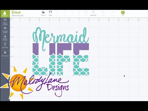 Download Mermaid Life in Cricut Design Space Tutorial - YouTube