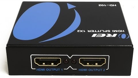 OREI HD-102 HDMI Splitter Unboxing