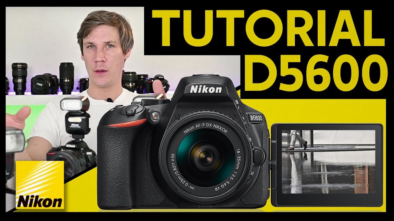 ÚPLNĚ VŠE, co potřebujete vědět o Nikonu D5600 (TUTORIAL)