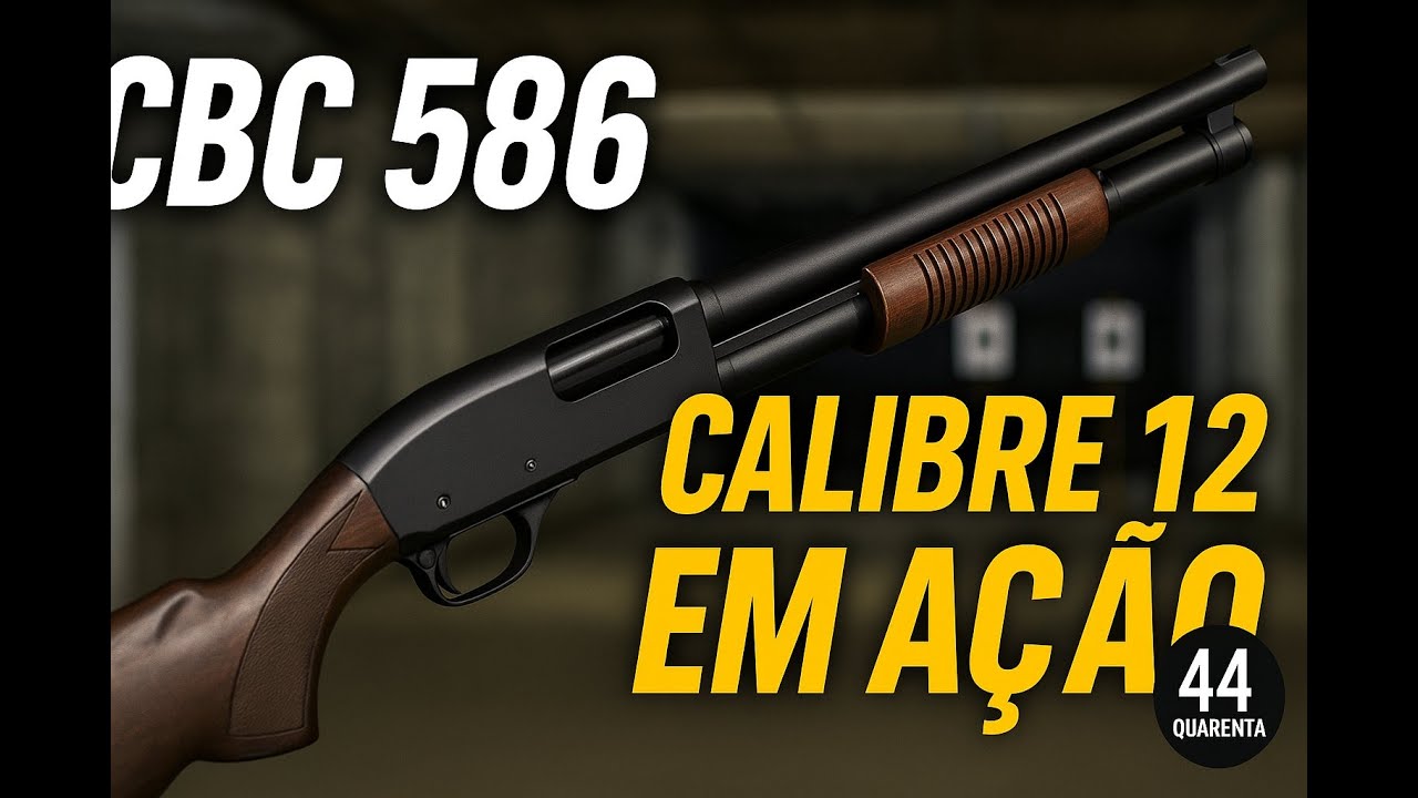 ESPINGARDA CBC 586 CALIBRE 12 – clássica, robusta e ainda vale a pena? | 44 Quarenta