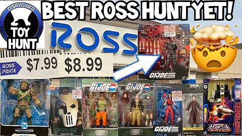 TOY HUNTING - ROSS IS STACKED - CHEAP TOYS MARVEL LEGENDS GI JOE CLASSIFIED NECA DC MULTIVERSE EP472