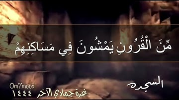 أولم يهد لهم كم أهلكنا من قبلهم من القرون يمشون في مساكنهم إن في ذلك لآيات أفلا يسمعون (26)