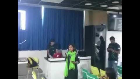 Talk on WebVR and AframeVR at GDG DevFest 