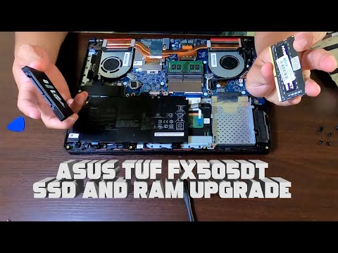 COMPLETE GUIDE | ASUS TUF FX505DT RAM and SSD upgrade